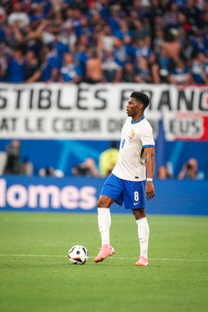 Image post by @equipedefrance on Twitter