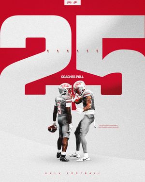 Image post by @unlvfootball on Twitter
