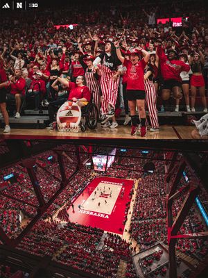 Image post by @Huskers on Twitter