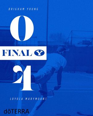 Image post by @byumtennis on Instagram