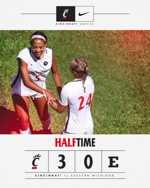 Image post by @GoBearcatsWSOC on Twitter