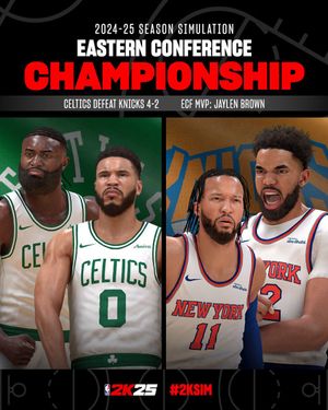 Image post by @NBA2K on Twitter