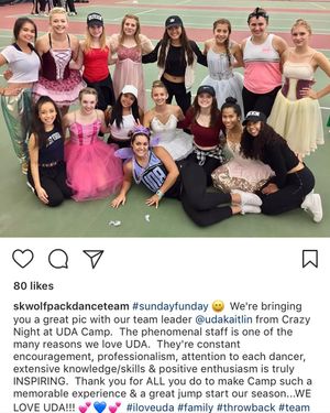 Image post by @udadance on Instagram