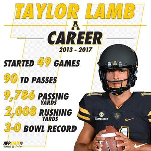 Image post by @appstate_fb on Instagram
