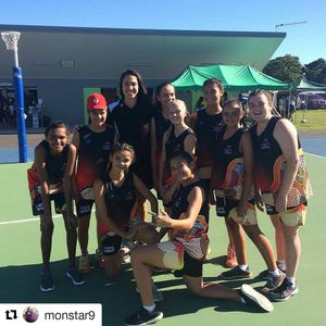 Image post by @netballaust on Instagram