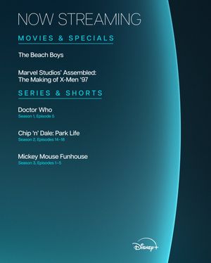Image post by @DisneyPlus on Twitter