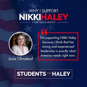 Image post by @studentsforhaley on Instagram