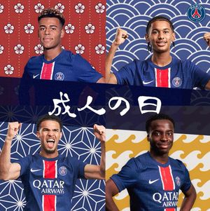 Image post by @psg on Instagram