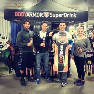 Image post by @drinkbodyarmor on Instagram