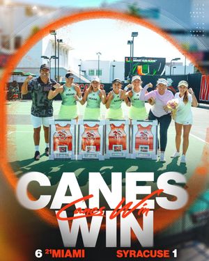 Image post by @caneswtennis on Instagram