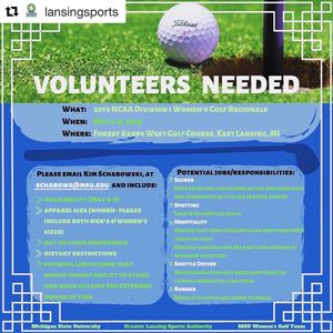 Image post by @msu_wgolf on Instagram