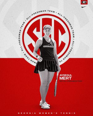 Image post by @ugawomenstennis on Instagram