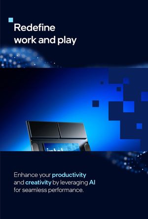 Image post by @intel on Twitter