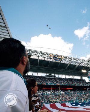 Image post by @hardrockstadium on Instagram