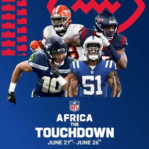 Image post by @nflafrica on Instagram