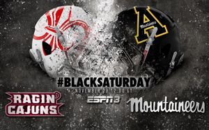 Image post by @appstate_fb on Instagram