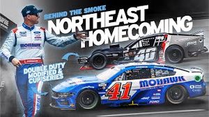 Video post by @stewarthaasracing on YouTube