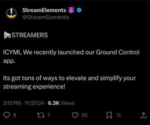 Image post by @streamelementsofficial on Instagram