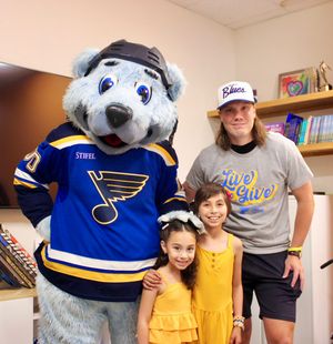 Image post by @StLouisBlues on Twitter