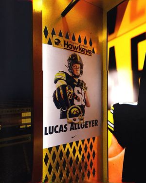 Image post by @hawkeyefootball on Instagram