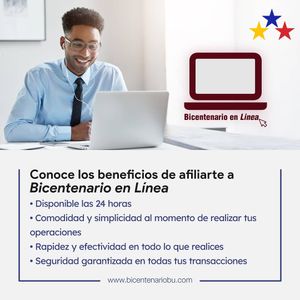 Image post by @bancobicentenario on Instagram