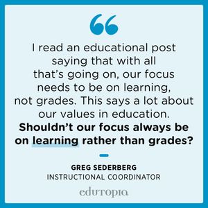 Image post by @edutopia on Instagram