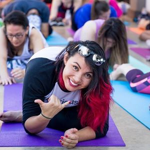 Image post by @yogapartylive on Instagram