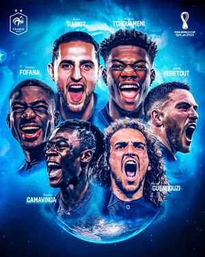 Image post by @equipedefrance on Twitter