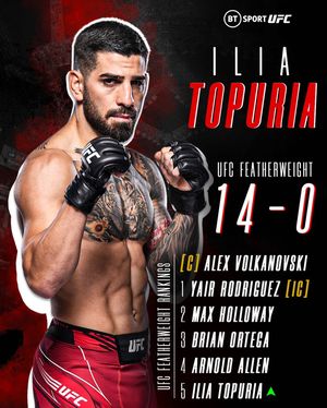 Image post by @ufcbtsport on Instagram