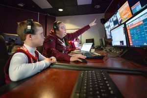 Image post by @hokiesports on Facebook