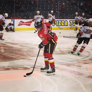 Image post by @nhlflames on Instagram