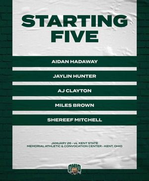 Image post by @OhioMBasketball on Twitter