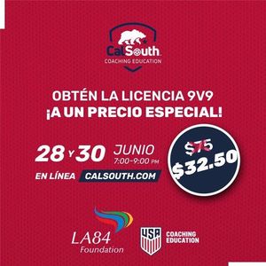 Image post by @calsouthsoccer on Instagram