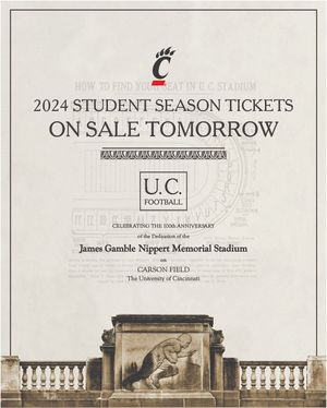 Image post by @BearcatsRuckus on Twitter