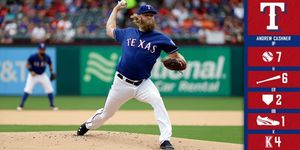 Image post by @rangersdetexas on Facebook
