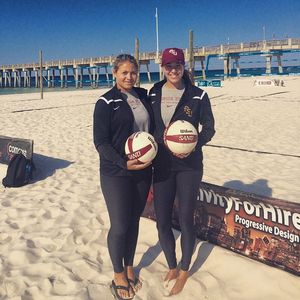 Image post by @fsubeachvolleyball on Instagram