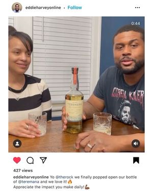 Image post by @therock on Instagram