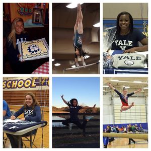 Image post by @yalegymnastics on Instagram