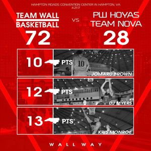 Image post by @teamwallhoops on Instagram