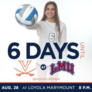 Image post by @uvavolleyball on Instagram