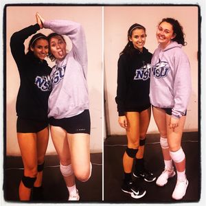 Image post by @nsu_vball on Instagram