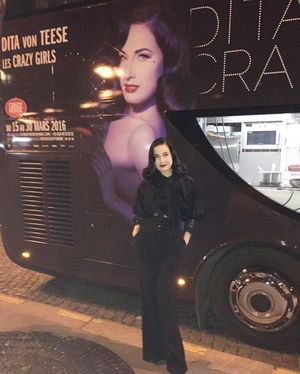 Image post by @ditavonteese on Instagram