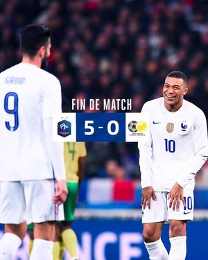 Image post by @equipedefrance on Instagram
