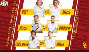 Image post by @uscmenstennis on Instagram