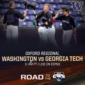 Image post by @uw_baseball on Instagram