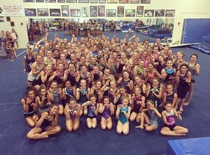 Image post by @unhgymnastics on Instagram