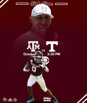 Image post by @aggiessideline on Instagram