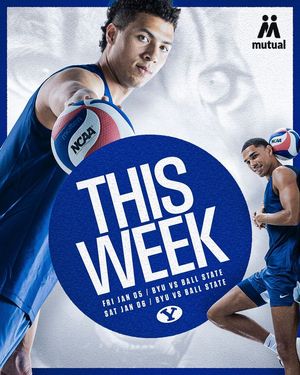 Image post by @BYUVolleyball on Facebook