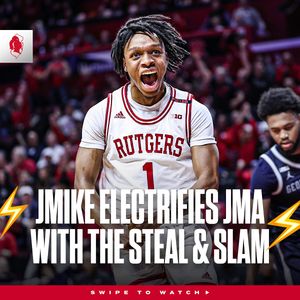 Image post by @rutgersmbb on Instagram