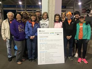 Image post by @TheChattanoogaMarathon on Facebook